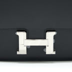 HERMES MINI CONSTANCE STUDIO DISCO LIMITED MONSIEUR LEATHER BLACK WITH SHW
