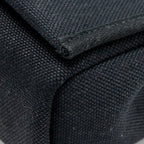 HERMES HERBAG MINI CANVAS/HUNTER LEATHER BLACK SHW