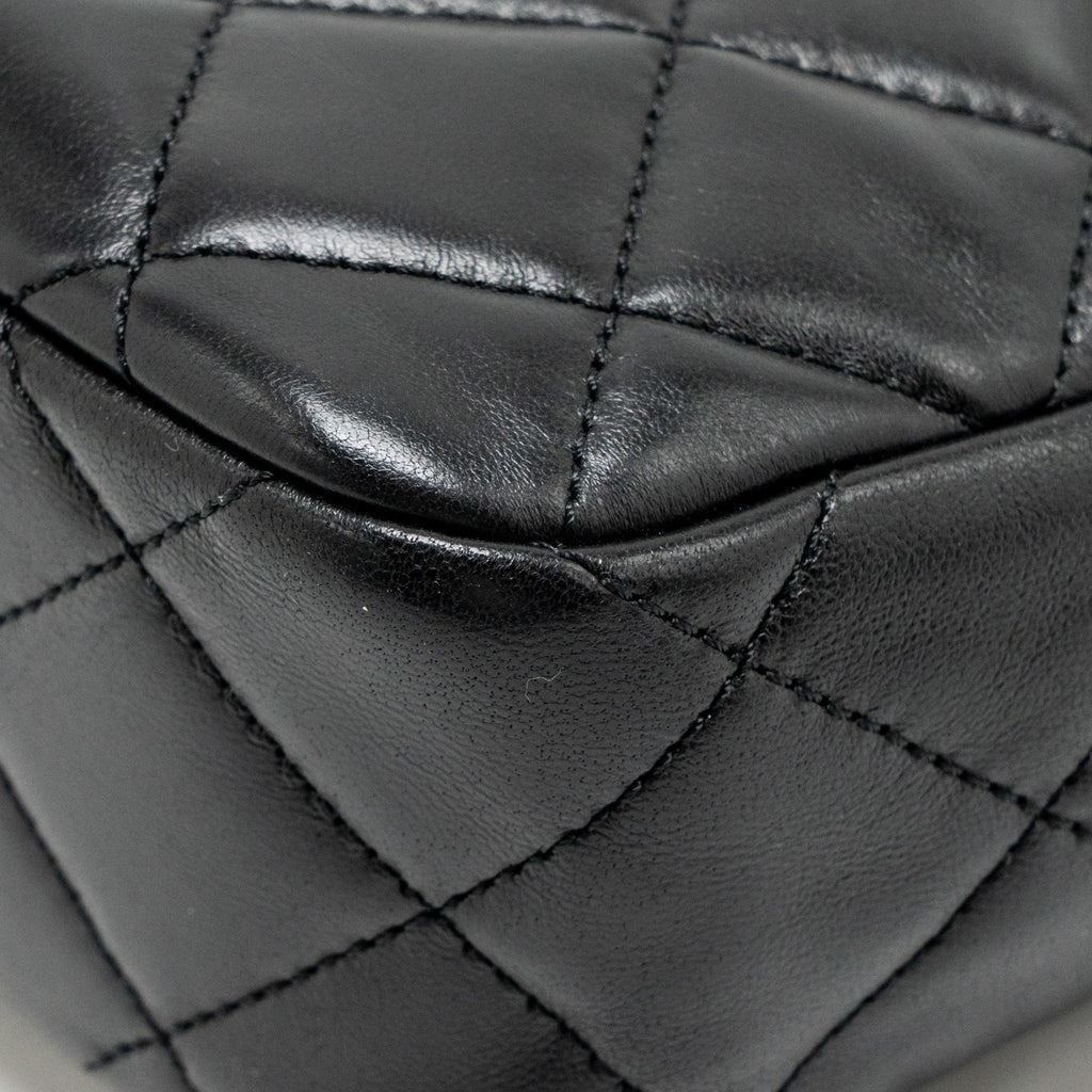 Chanel Pillow Crush Hobo Bag Lambskin Black GHW (Microchip)