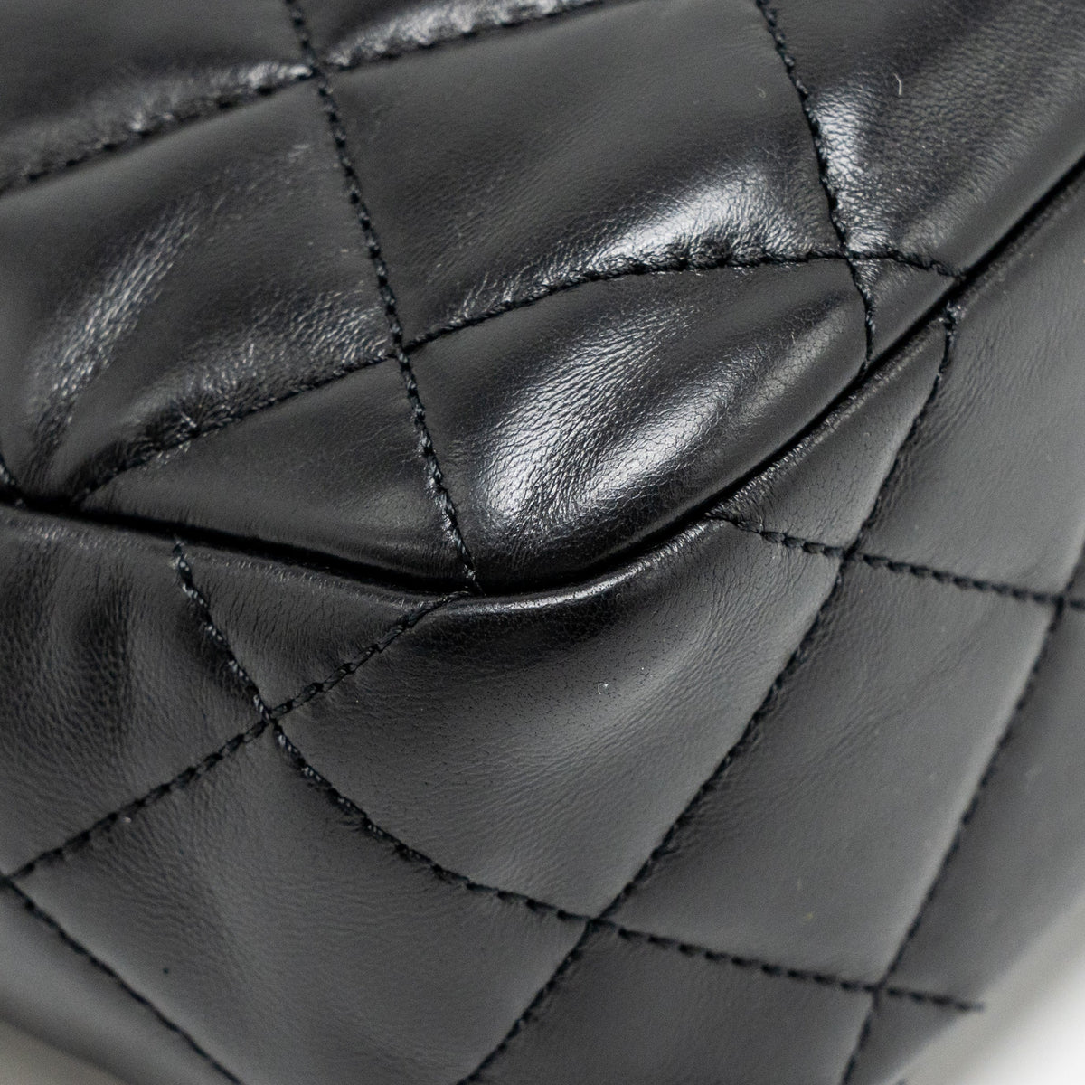 Chanel Pillow Crush Hobo Bag Lambskin Black GHW (Microchip)