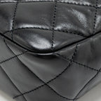 Chanel Pillow Crush Hobo Bag Lambskin Black GHW (Microchip)