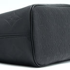 LOUIS VUITTON NEVERFULL MM MONOGRAM EMPREINTE BLACK GHW