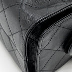 CHANEL MINI 25 BAG CAVIAR BLACK GHW (MICROCHIP)