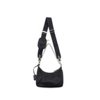 Prada Re-Edition 2005 Re-Nylon bag Recycled Polyamide Black SHW