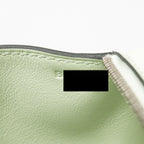 Hermes Mini Lindy Swift Vert Fizz SHW
