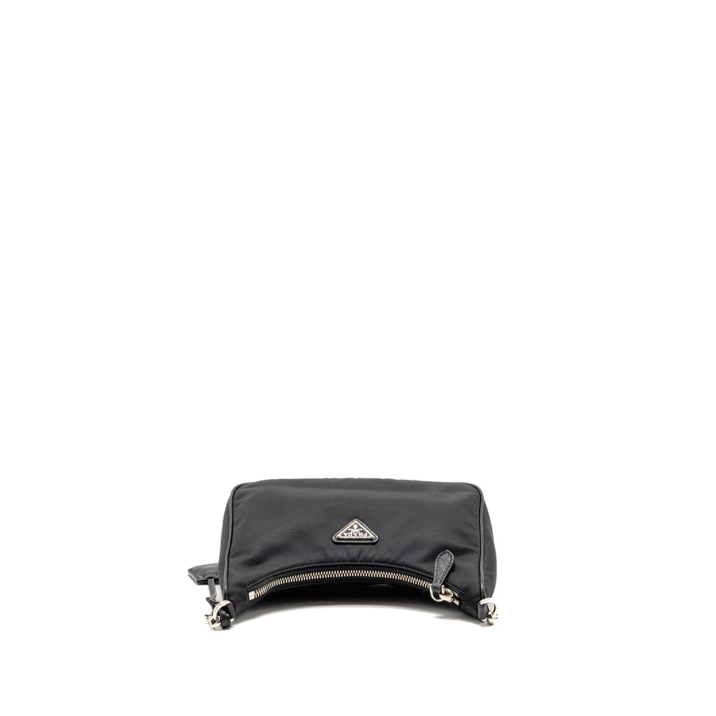 Prada Re-Edition 2005 Re-Nylon bag Recycled Polyamide Black SHW