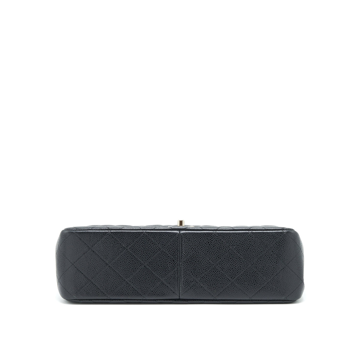 CHANEL JUMBO CLASSIC FLAP BAG CAVIAR BLACK SHW