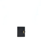 Hermes Bearn Compact Wallet Box Calfskin Black GHW