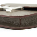 Hermes constance slim epsom leather 8F Gris etain with SHW