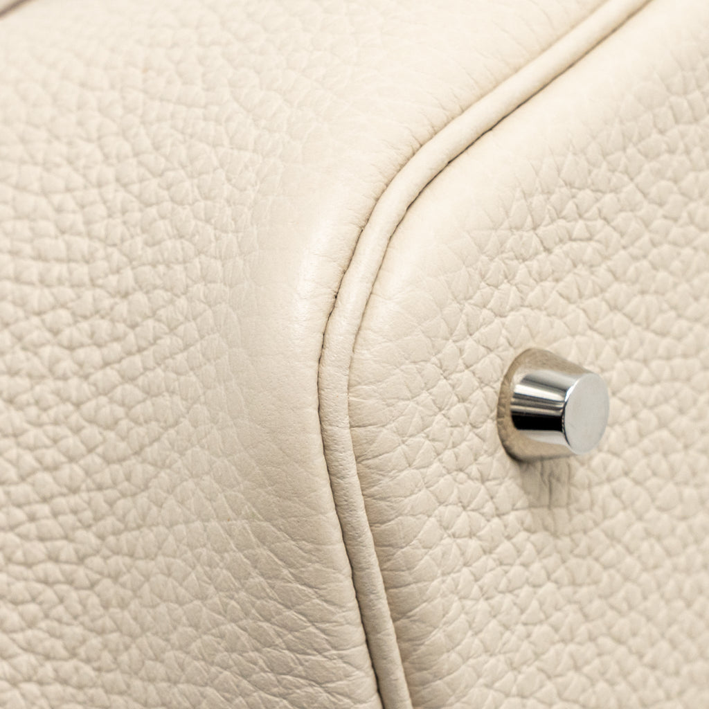 Hermes Picotin 22 clemence craie SHW