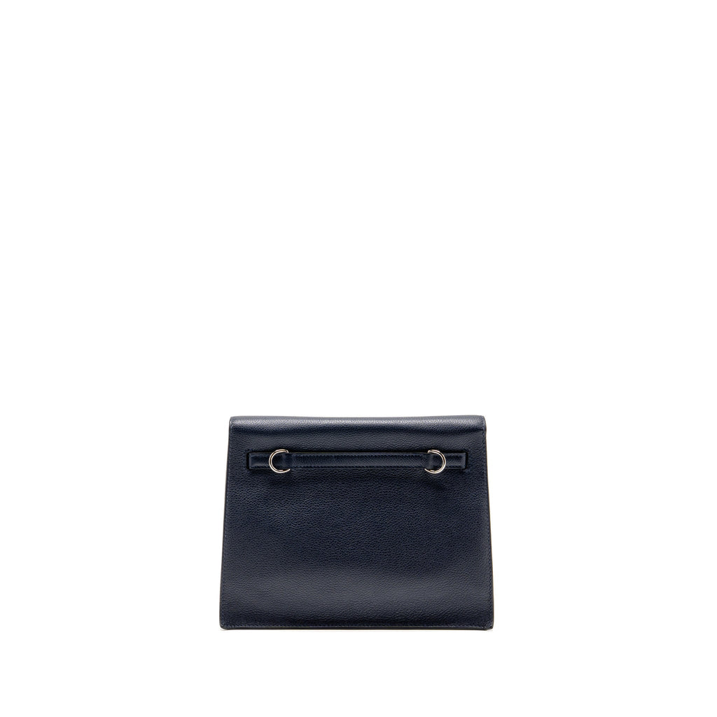 Hermes Kelly Danse Evercolor Blue Nuit SHW