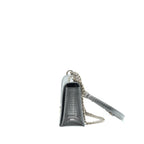 DIOR MEDIUM DIORAMA METALLIC SILVER SHW