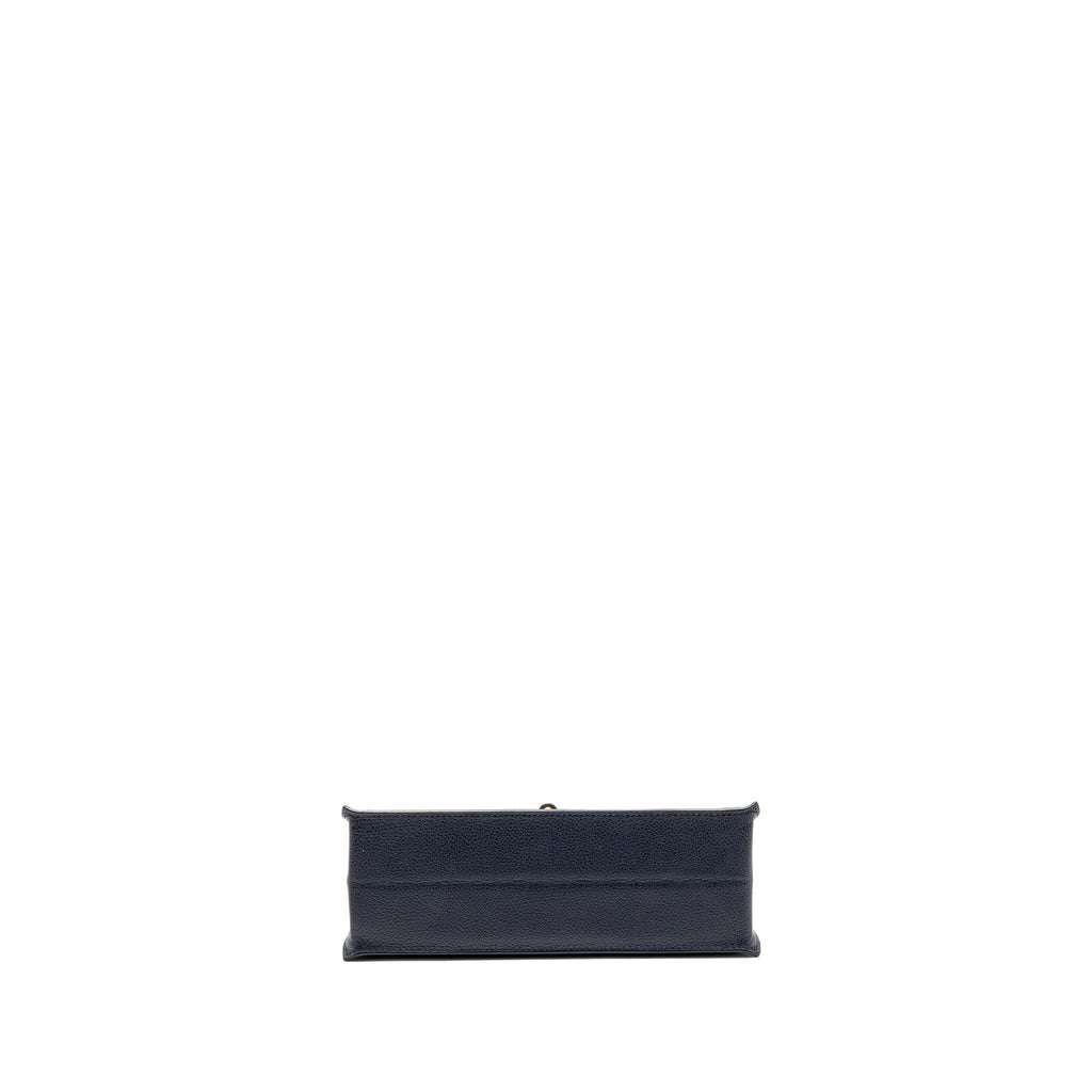 Hermes Kelly Danse Evercolor Blue Nuit SHW