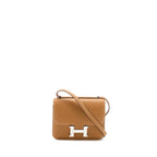 Hermes Mini Constance Epsom Gold SHW