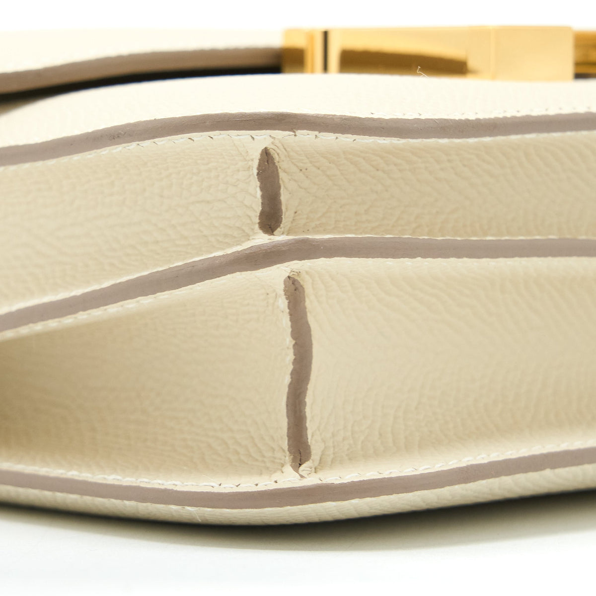 Hermes Mini Constance Epsom Craie GHW (New Version)