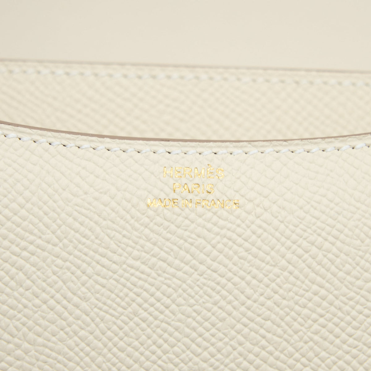 Hermes Mini Constance Epsom Craie GHW (New Version)