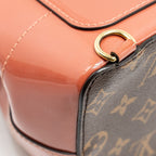 LOUIS VUITTON HOT SPRINGS BACKPACK PATENT / MONOGRAM CANVAS PINK GHW