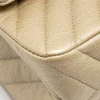 CHANEL SMALL 2.55 REISSUE CHEVRON FLAP BAG CALFSKIN GOLD GHW
