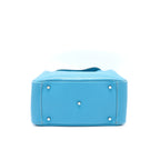 Hermes Lindy 34 Clemence Blue Jeans SHW