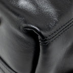 LOUIS VUITTON CARRYALL VIBE MM LAMBSKIN/MONOGRAM CANVAS BLACK SHW