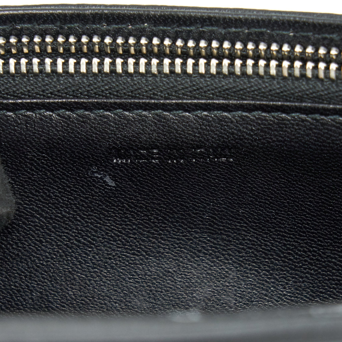 DIOR DIORAMA WALLET ON CHAIN BLACK WITH SHW