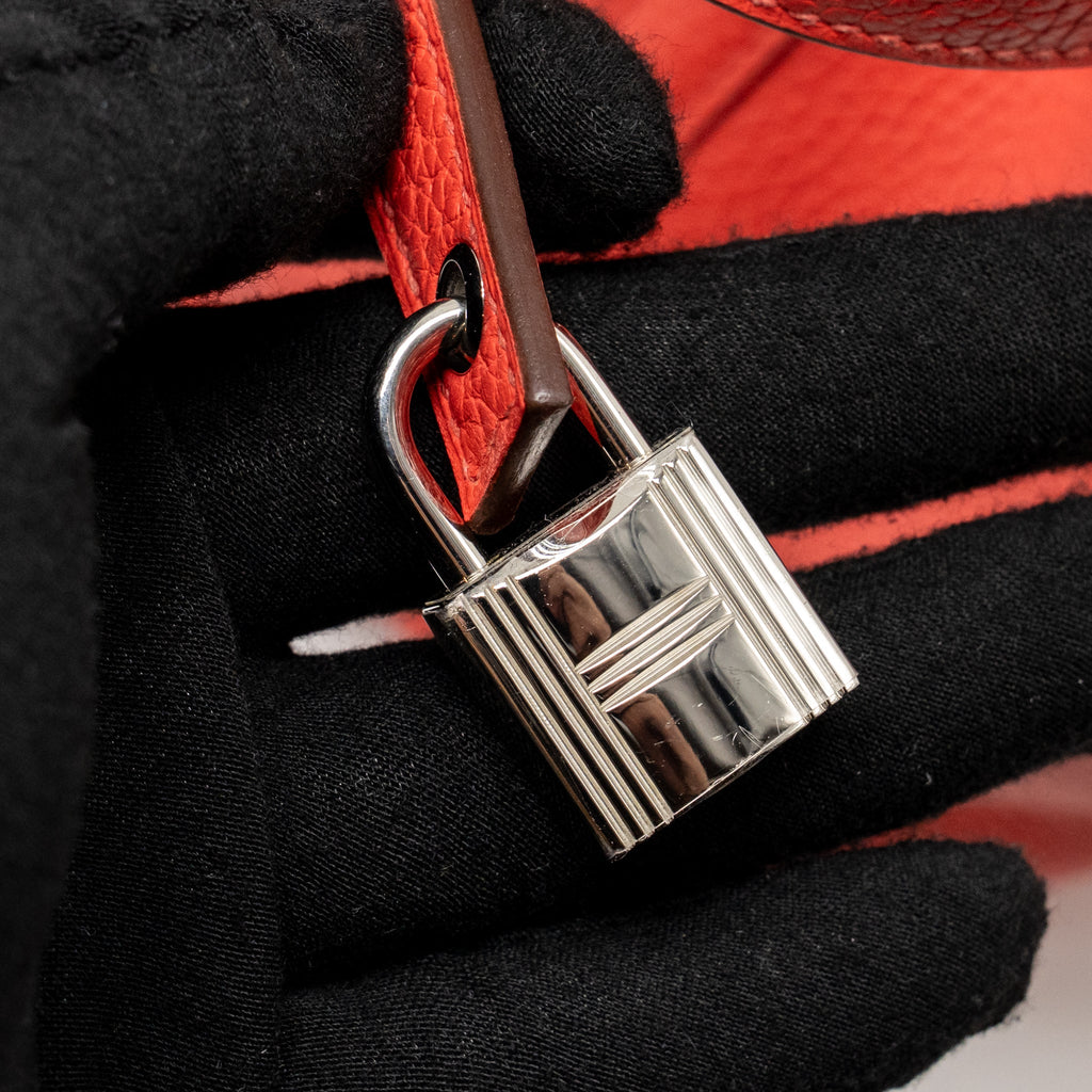 Hermes Picotin 18 Lock bag Clemence rose Jaipur SHW