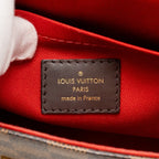 LOUIS VUITTON CROISETTE DAMIER EBENE CANVAS GHW