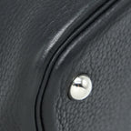 HERMES BOLIDE 31 CLEMENCE LEATHER BLACK WITH SHW