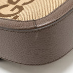 Gucci Horsebit 1955 small shoulder bag giant GG supreme canvas beige/brown GHW