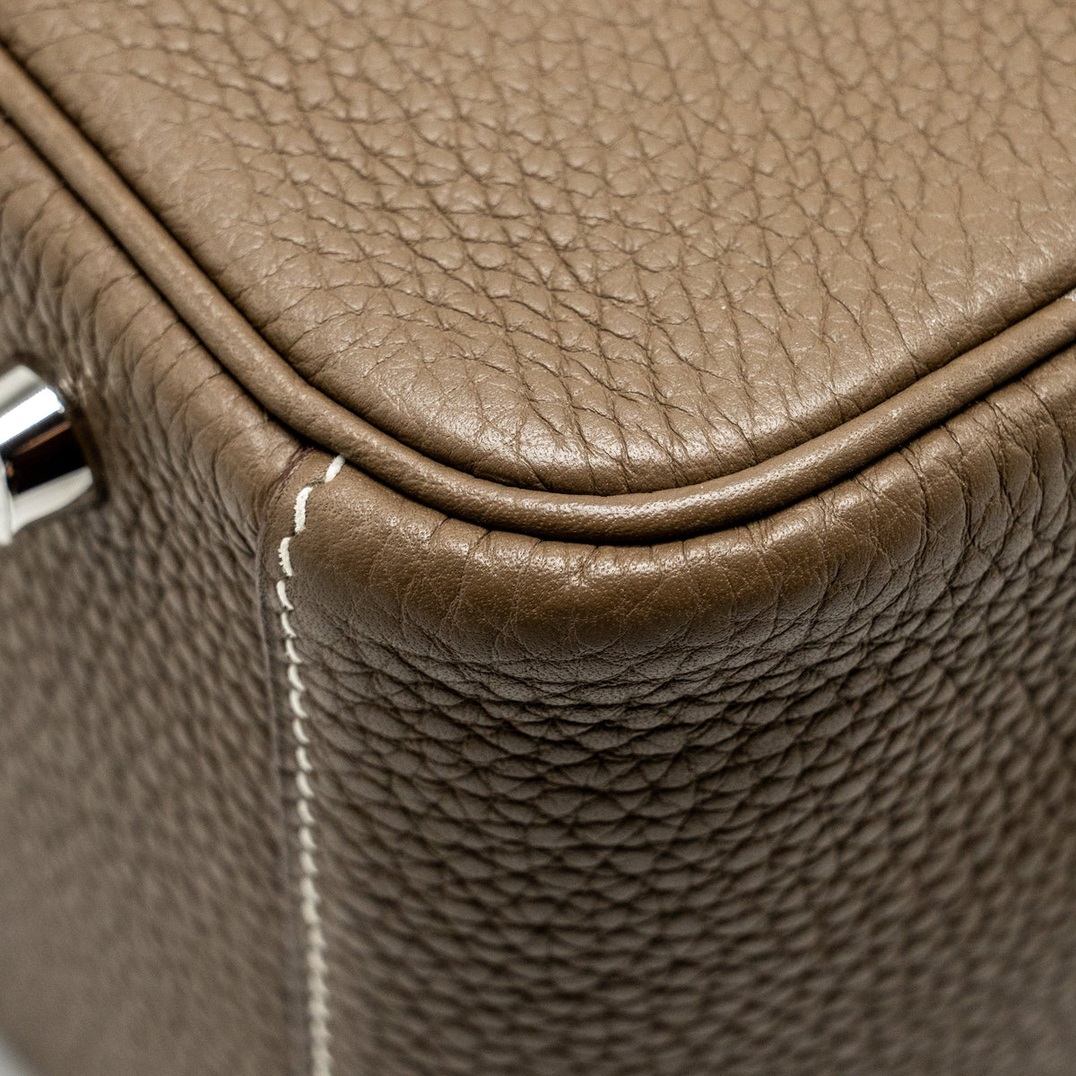 Hermes Lindy 30 Clemence Etoupe SHW