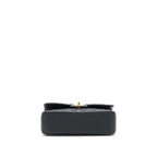 CHANEL SMALL CLASSIC DOUBLE FLAP CAVIAR BLACK GHW