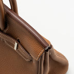Hermes Birkin 25 Togo Gold SHW