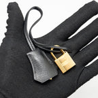 HERMES BIRKIN 30 EPSOM BLACK GHW