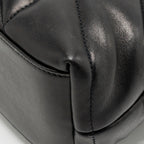 Saint Laurent/YSL Small puffer bag Lambskin black SHW
