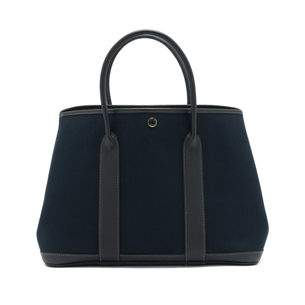 Hermes Garden Party 36 Black SHW