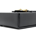 GUCCI 1955 HORSEBIT 1955 CROSSBODY BAG CALFSKIN BLACK GHW