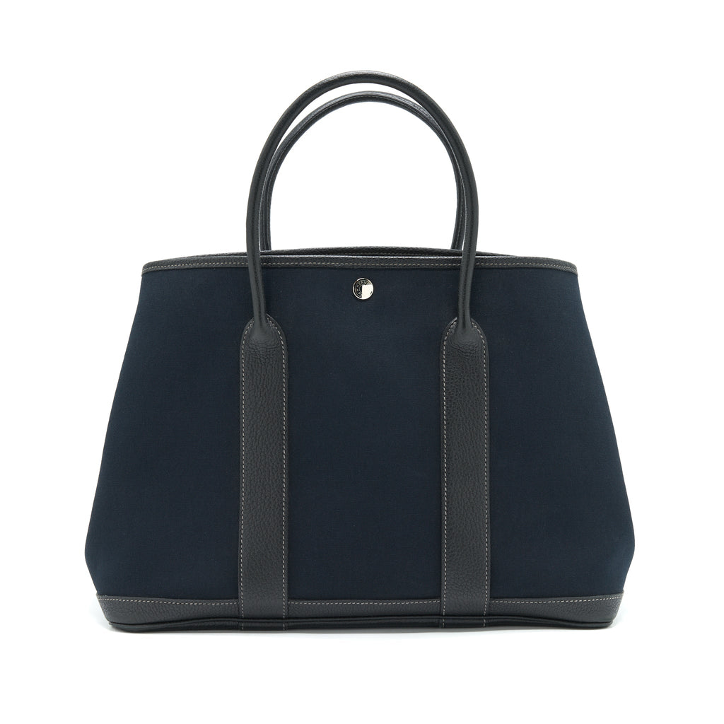 Hermes Garden Party 36 Black SHW