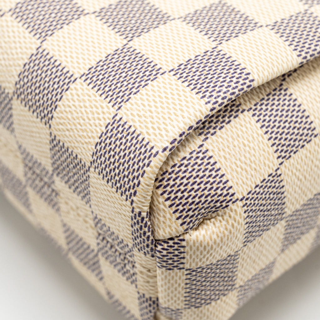 LOUIS VUITTON CROISETTE DAMIER AZUR CANVAS GHW