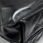 CHANEL MINI 22 BAG CALFSKIN BLACK GHW (MICROCHIP)