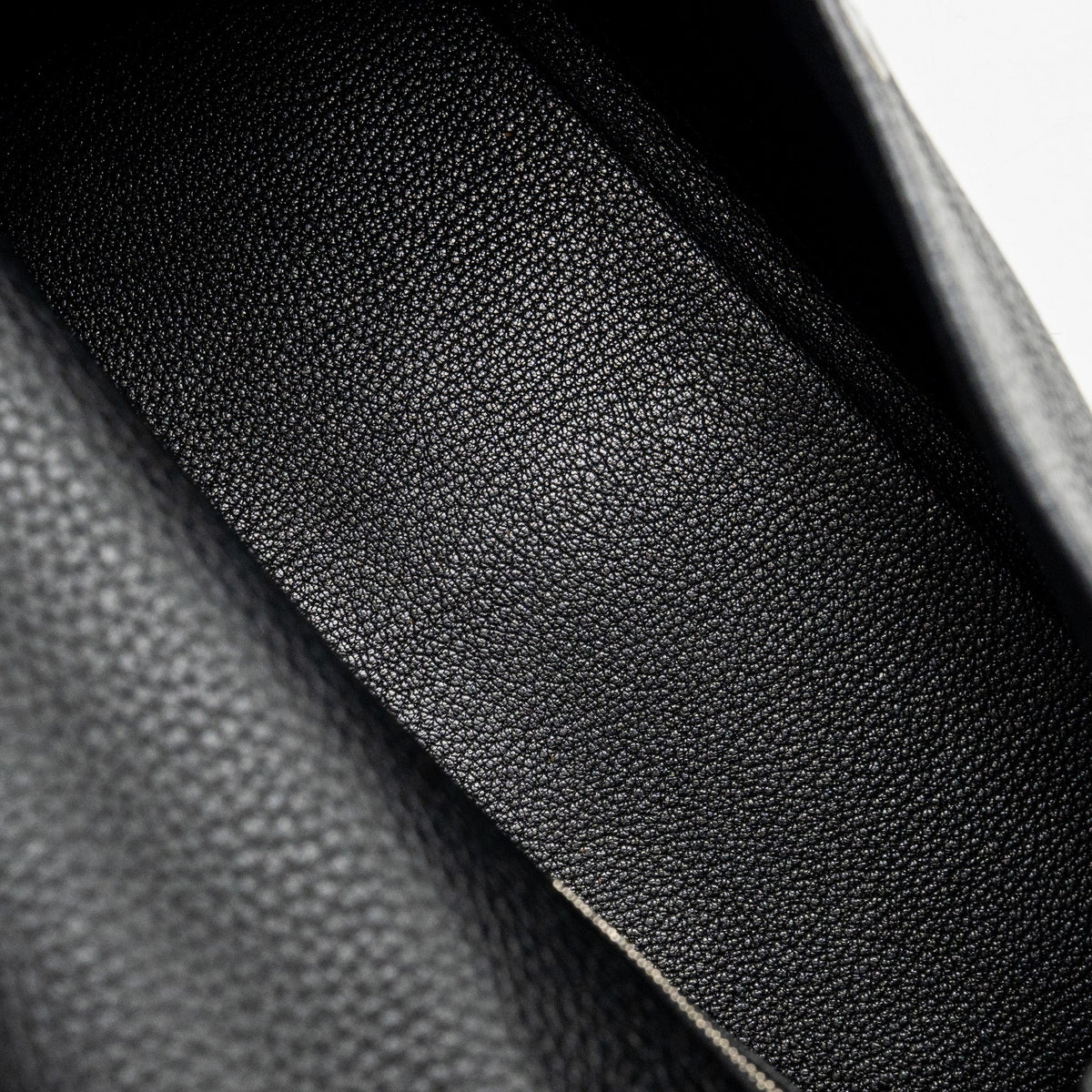 Hermes Kelly 28 Clemence Black SHW