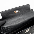 Hermes Kelly 28 Clemence Black SHW