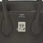 HERMES BIRKIN 25 TOGO GRIS MEYER SHW