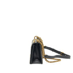 DIOR SMALL STUDDED DIORAMA BLACK GHW