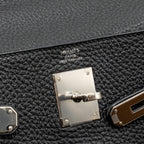 Hermes Kelly 28 Clemence Black SHW