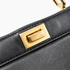 FENDI PEEKABOO ISEEU PETIT LAMBSKIN BLACK GHW