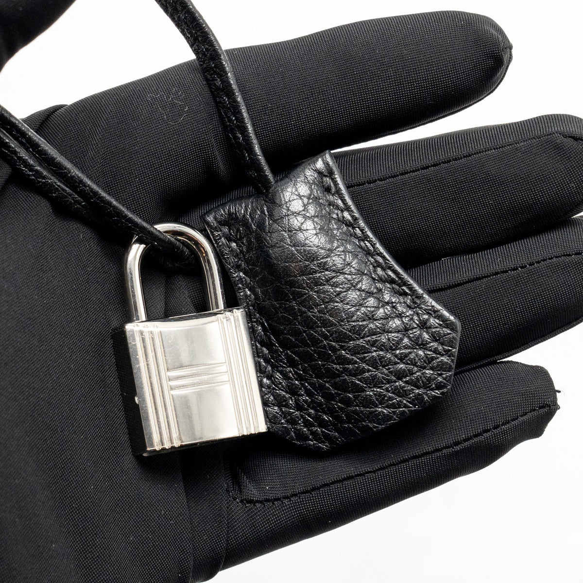 Hermes Kelly 28 Clemence Black SHW