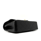 CHANEL MEDIUM CLASSIC DOUBLE FLAP BAG CAVIAR BLACK GHW (MICROCHIP)