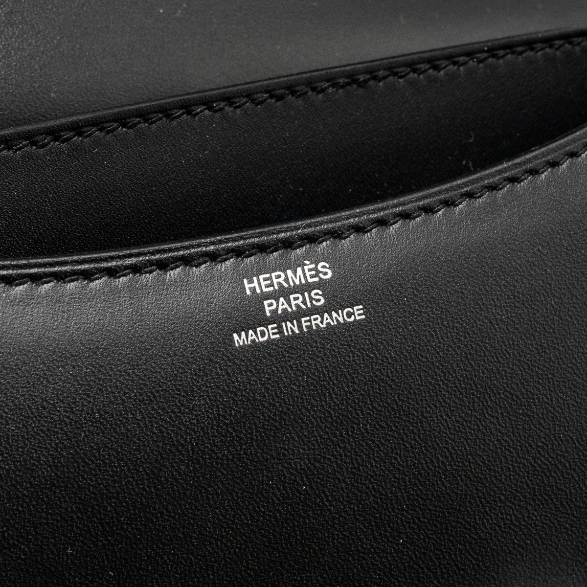Hermes Mini Constance Studio Disco Limited Monsieur Leather Black SHW