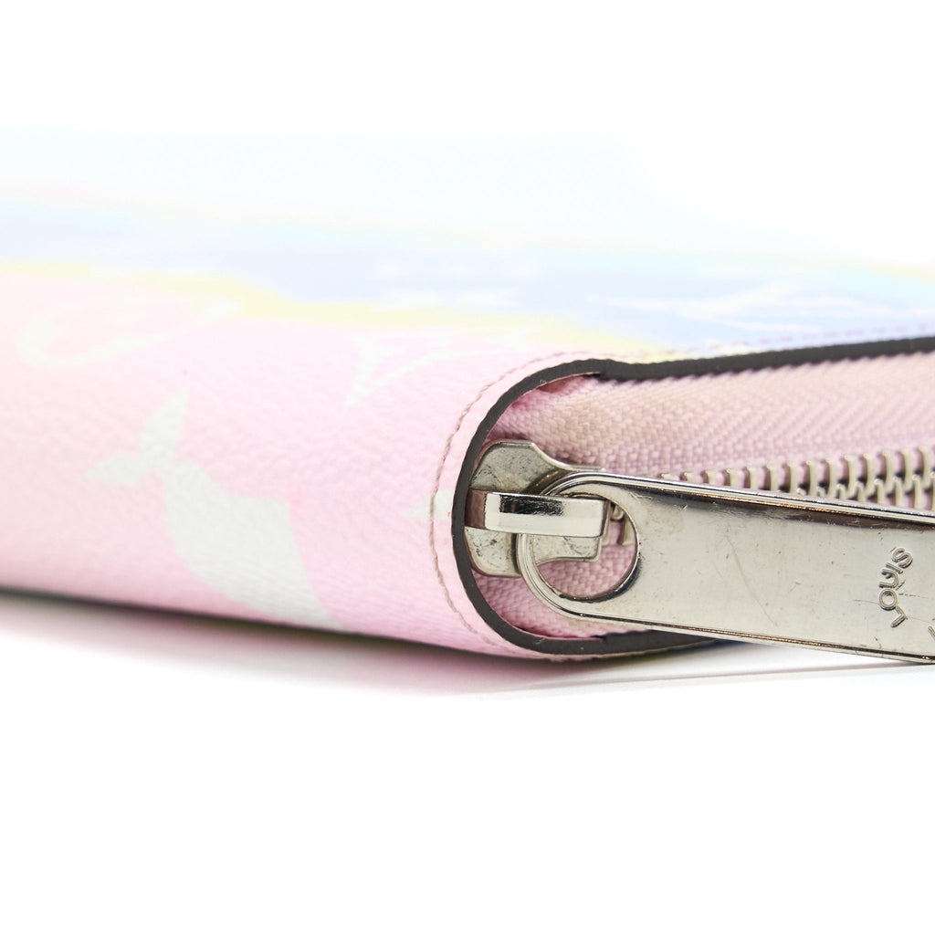 LOUIS VUITTON ESCALE PASTEL ZIPPY LONG WALLET SHW