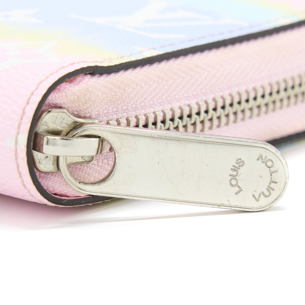 LOUIS VUITTON ESCALE PASTEL ZIPPY LONG WALLET SHW
